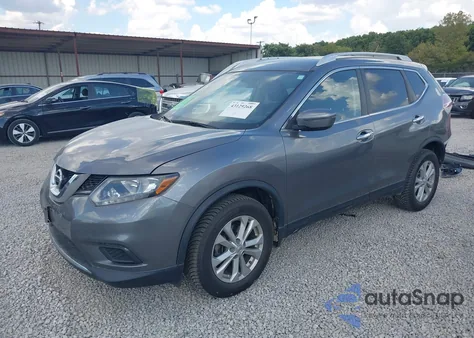 2016 Nissan Rogue Sv from USA, damaged, VIN KNMAT2MV9GP602118